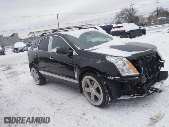 2010 Cadillac SRX Luxury Collection with VIN 3GYFNDEY0AS549249, listed as a IAAI auction lot 41027517 with 61,178 mi miles. Bid and sale history available at carsss.com. Image 1.