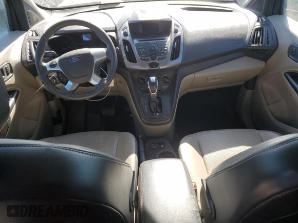 2015 Ford Transit Connect XLT with VIN NM0GS9F79F1174795, listed as a Copart auction lot 76515644 with 191,541 mi miles and Salvage title. Bid and sale history available at DreamBid. Image 8.