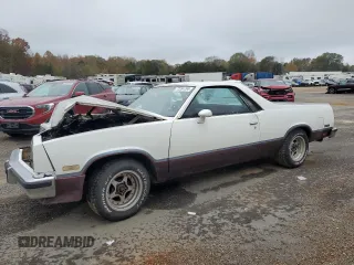 1984 Chevrolet El Camino z VIN 1GCCW80HXER207627, wystawiony jako Copart lot #77284194 z przebiegiem 90 554 mil mil oraz Szkoda całkowita • Salvage title. Historia ofert i sprzedaży dostępna na DreamBid. Obrazek 1.