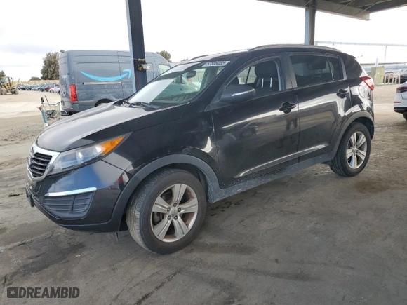 2012 Kia Sportage LX with VIN KNDPB3A29C7304515, listed as a Copart auction lot 52808055 with 174,939 mi miles and Clean Title. Bid and sale history available at carsss.com. Image 1.