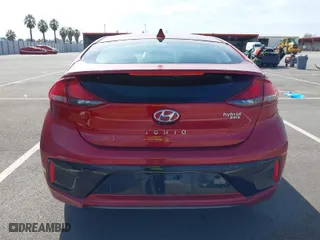 2019 Hyundai Ioniq Hybrid Blue with VIN KMHC65LC5KU170876, listed as a IAAI auction lot 41763638 with 128,604 mi miles. Bid and sale history available at carsss.com. Image 17.