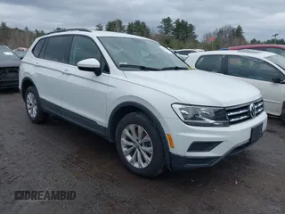 2020 Volkswagen Tiguan S with VIN 3VV0B7AX3LM143350, listed as a IAAI auction lot 41711695 with 44,873 mi miles and . Bid and sale history available at DreamBid. Image 1.