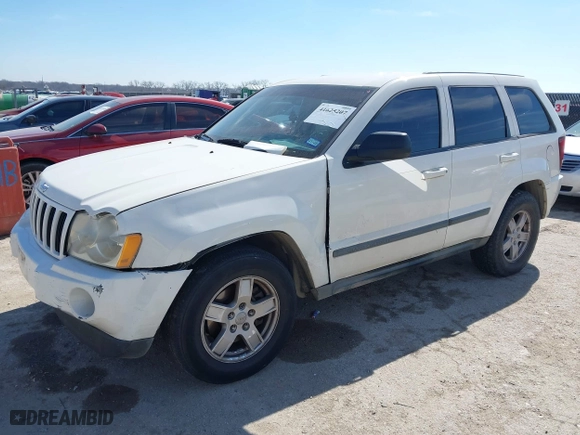 2007 Jeep Grand Cherokee Laredo with VIN 1J8GS48K97C597673, listed as a IAAI auction lot 41625207 with 150,365 mi miles. Bid and sale history available at carsss.com. Image 2.