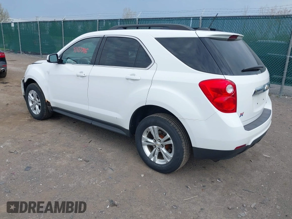 2015 Chevrolet Equinox LT with VIN 2GNALBEK9F6339543, listed as a IAAI auction lot 42127786 with 61,831 mi miles and . Bid and sale history available at DreamBid. Image 3.