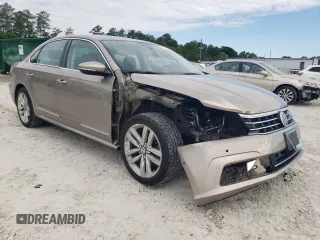 2016 Volkswagen Passat SEL with VIN 1VWCT7A39GC067109, listed as a Copart auction lot 54964775 with 143,763 mi miles and Salvage title. Bid and sale history available at DreamBid. Image 4.