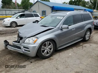 2012 Mercedes-Benz GL 450 z VIN 4JGBF7BE8CA799416, wystawiony jako Copart lot #58612605 z przebiegiem 148 230 mil mil oraz Szkoda całkowita • Salvage title. Historia ofert i sprzedaży dostępna na DreamBid. Obrazek 1.