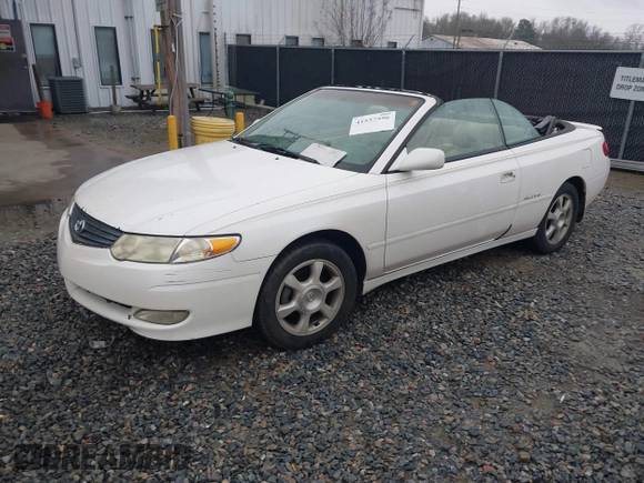 2002 Toyota Solara SE with VIN 2T1FF22P12C592449, listed as a IAAI auction lot 41537596 with 155,703 mi miles and . Bid and sale history available at DreamBid. Image 2.