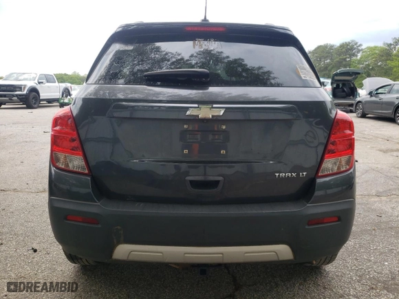 2016 Chevrolet Trax LT with VIN 3GNCJLSB2GL258180, listed as a Copart auction lot 52760935 with 0 mi miles and Clean Title. Bid and sale history available at carsss.com. Image 6.