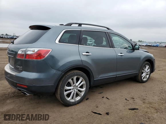 2012 Mazda CX-9 Grand Touring with VIN JM3TB3DA3C0341061, listed as a Copart auction lot 59908565 with 164,590 mi miles and Clean title. Bid and sale history available at DreamBid. Image 3.