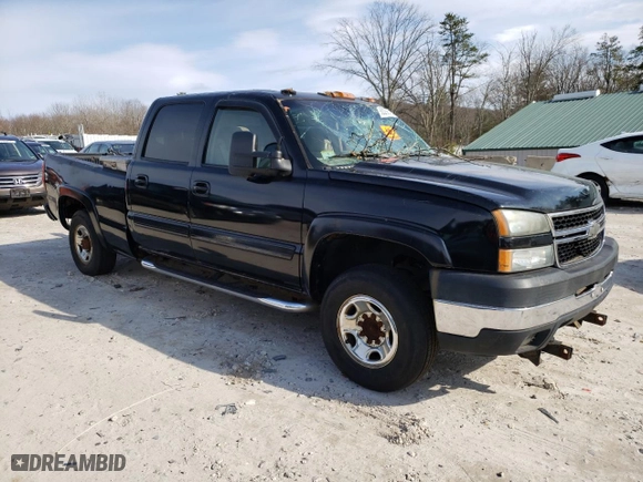 2006 Chevrolet Silverado 2500HD LT1 with VIN 1GCHK23U56F177172, listed as a Copart auction lot 50296725 with NaN miles and Clean Title. Bid and sale history available at carsss.com. Image 4.