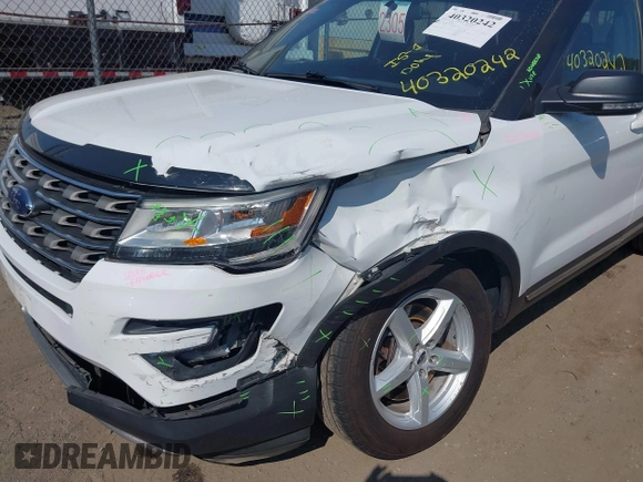 2017 Ford Explorer XLT with VIN 1FM5K8D89HGD47663, listed as a IAAI auction lot 40320242 with 75,548 mi miles and . Bid and sale history available at DreamBid. Image 6.