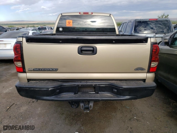 2006 Chevrolet Silverado 1500 LS with VIN 1GCEC19XX6Z160782, listed as a Copart auction lot 79775684 with 134,961 mi miles and Salvage Title. Bid and sale history available at carsss.com. Image 6.