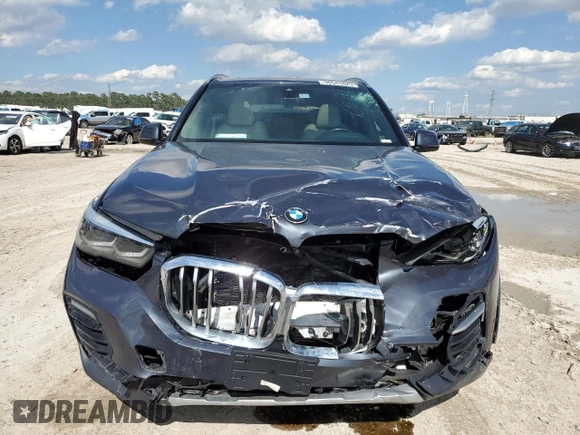 2020 BMW X5 sDrive40i with VIN 5UXCR4C09L9C69069, listed as a Copart auction lot 56543425 with 65,326 mi miles and Salvage Title. Bid and sale history available at DreamBid. Image 5.