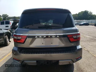 2021 Nissan Armada SL with VIN JN8AY2BB0M9790428, listed as a Copart auction lot 64024254 with 79,194 mi miles and Salvage Title. Bid and sale history available at carsss.com. Image 6.