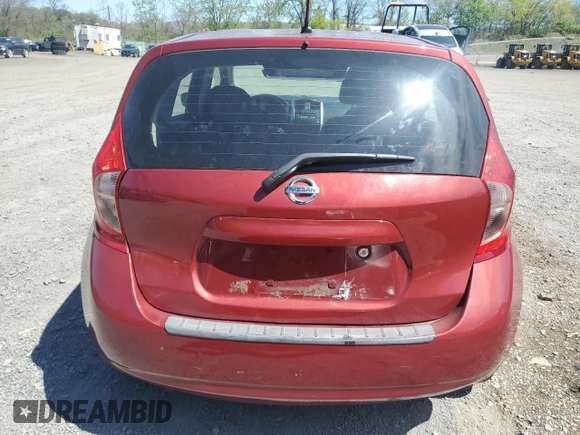 2016 Nissan Note S with VIN 3N1CE2CP2GL405263, listed as a Copart auction lot 54621595 with 138,009 mi miles and Clean title. Bid and sale history available at DreamBid. Image 6.