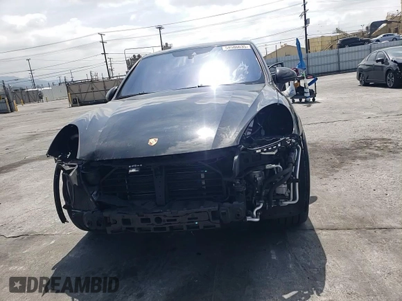 2017 Porsche Cayenne S E-Hybrid with VIN WP1AE2A23HLA71302, listed as a Copart auction lot 54586635 with 102,228 mi miles and Salvage title. Bid and sale history available at DreamBid. Image 15.