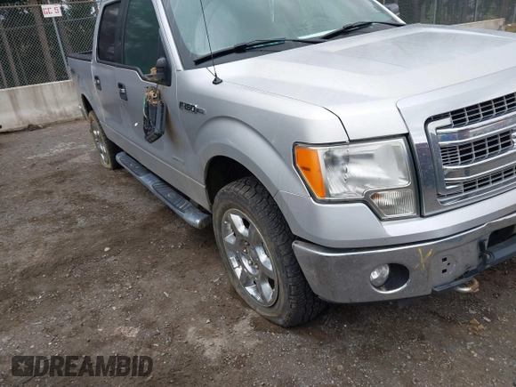2013 Ford F-150 XL with VIN 1FTFW1ET5DFE08014, listed as a IAAI auction lot 41690487 with 171,644 mi miles. Bid and sale history available at carsss.com. Image 6.