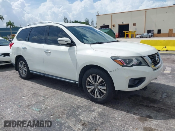 2019 Nissan Pathfinder SL with VIN 5N1DR2MN1KC625478, listed as a IAAI auction lot 42661668 with 98,287 mi miles and . Bid and sale history available at DreamBid. Image 1.