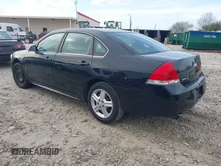 2014 Chevrolet Impala Limited Police Police with VIN 2G1WD5E35E1183561, listed as a IAAI auction lot 41693465 with 125,974 mi miles. Bid and sale history available at carsss.com. Image 3.