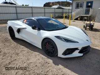 2023 Chevrolet Corvette 1LT with VIN 1G1YA2D40P5138801, listed as a Copart auction lot 86549314 with 6,374 mi miles and Salvage title. Bid and sale history available at DreamBid. Image 4.