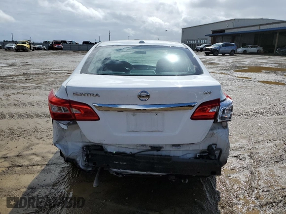 2017 Nissan Sentra SV with VIN 3N1AB7AP7HY256319, listed as a Copart auction lot 49344615 with 75,971 mi miles and Salvage Title. Bid and sale history available at DreamBid. Image 6.
