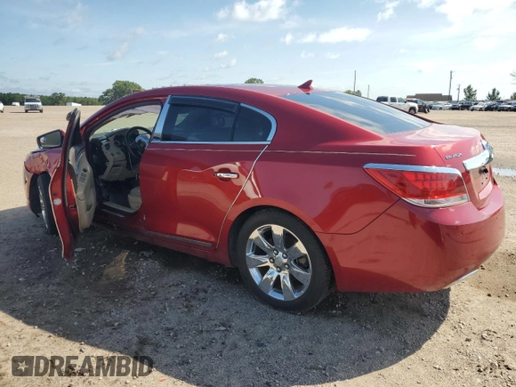 2012 Buick LaCrosse Premium 2 with VIN 1G4GF5E3XCF233880, listed as a Copart auction lot 59942475 with 145,502 mi miles and Salvage title. Bid and sale history available at DreamBid. Image 2.