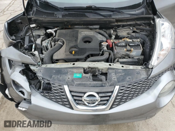 2013 Nissan Juke SV with VIN JN8AF5MV6DT222041, listed as a Copart auction lot 46927845 with 119,744 mi miles and Salvage Title. Bid and sale history available at carsss.com. Image 12.