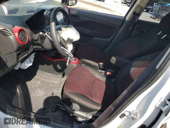 2023 Mitsubishi Mirage Black Edition with VIN ML32AWHJ3PH006072, listed as a Copart auction lot 56467745 with 13,735 mi miles and Non repairable. Bid and sale history available at DreamBid. Image 7.