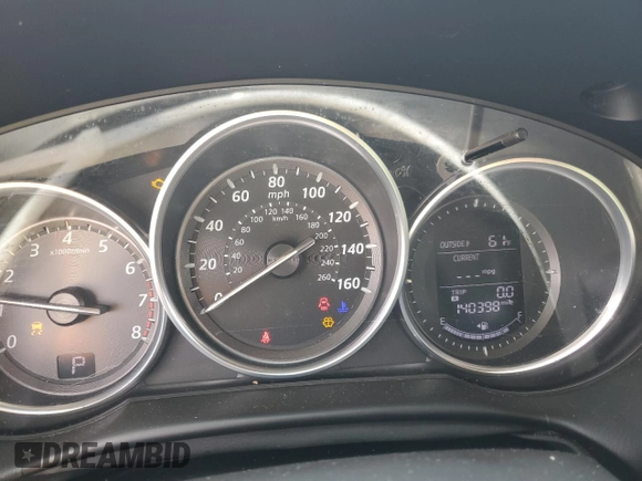 2014 Mazda CX-5 Sport with VIN JM3KE2BE1E0402185, listed as a Copart auction lot 52313675 with 140,398 mi miles and Salvage Title. Bid and sale history available at carsss.com. Image 9.