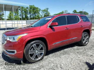 2019 GMC Acadia Denali with VIN 1GKKNXLS8KZ238312, listed as a Copart auction lot 55980115 with 57,994 mi miles and Salvage title. Bid and sale history available at DreamBid. Image 1.