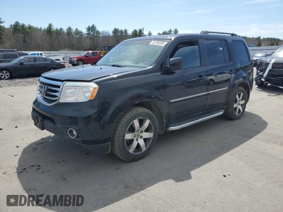 2013 Honda Pilot Touring z VIN 5FNYF4H97DB007336, wystawiony jako Copart lot #52785595 z przebiegiem 141 104 mil mil oraz Szkoda całkowita • Salvage title. Historia ofert i sprzedaży dostępna na DreamBid. Obrazek 1.