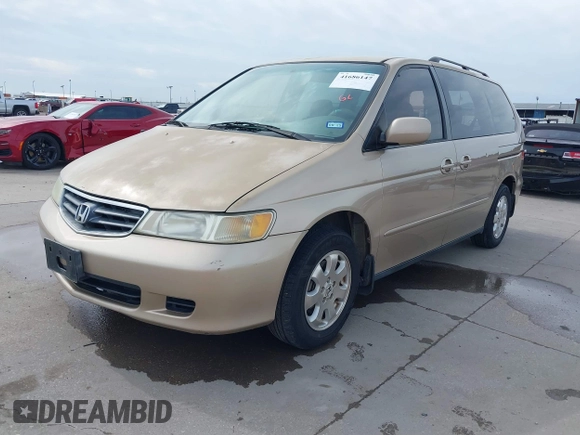 2002 Honda Odyssey EX-L z VIN 2HKRL18042H567858, wystawiony jako IAAI lot #41686147 z przebiegiem 264 570 mil mil oraz . Historia ofert i sprzedaży dostępna na DreamBid. Obrazek 17.
