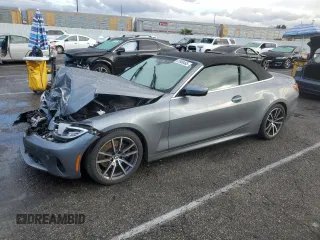 2021 BMW 4 Series 430i with VIN WBA23AT08MCG86987, listed as a Copart auction lot 41909465 with Not provided miles and Salvage title. Bid and sale history available at DreamBid. Image 1.