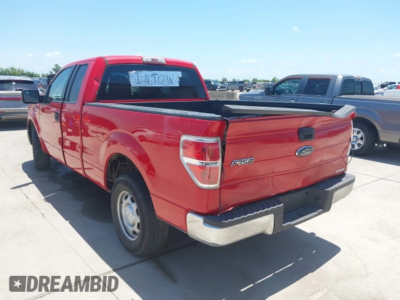 2013 Ford F-150 XL with VIN 1FTEX1CMXDKE24513, listed as a IAAI auction lot 42530682 with 215,018 mi miles and . Bid and sale history available at DreamBid. Image 3.
