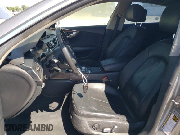 2016 Audi A7 3.0 Premium Plus with VIN WAUWGAFC5GN011292, listed as a Copart auction lot 53517734 with Not Provided miles and Salvage Title. Bid and sale history available at carsss.com. Image 7.