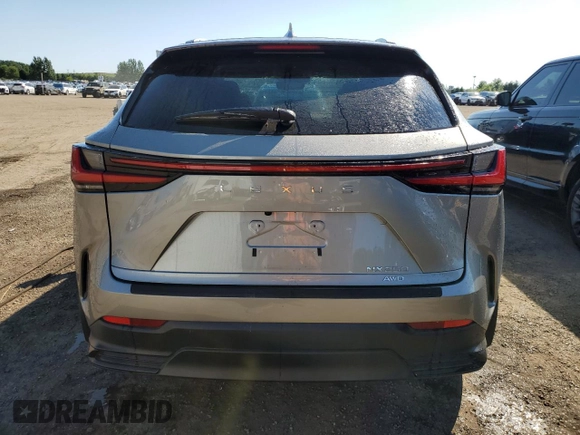 2024 Lexus NX with VIN 2T2ADCEZ4RC004990, listed as a Copart auction lot 65790834 with 7,141 mi miles and Non Repairable. Bid and sale history available at carsss.com. Image 6.