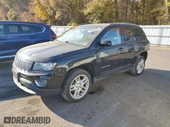 2015 Jeep Compass Limited with VIN 1C4NJDCBXFD168950, listed as a Copart auction lot 78605684 with 83,231 mi miles and Salvage Title. Bid and sale history available at carsss.com. Image 1.