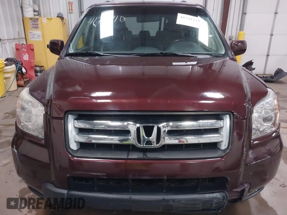 2007 Honda Pilot EX-L with VIN 5FNYF18537B017779, listed as a IAAI auction lot 41721110 with 98,724 mi miles. Bid and sale history available at carsss.com. Image 12.