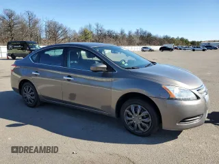 2015 Nissan Sentra SR with VIN 3N1AB7AP6FL655104, listed as a Copart auction lot 49885455 with 134,659 mi miles and Salvage Title. Bid and sale history available at DreamBid. Image 4.