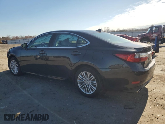 2017 Lexus ES with VIN 58ABK1GG5HU067827, listed as a Copart auction lot 50538355 with 104,380 mi miles and Salvage Title. Bid and sale history available at carsss.com. Image 2.