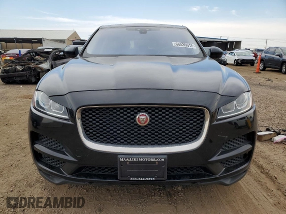 2017 Jaguar F-Pace 35t Premium with VIN SADCJ2BV8HA065705, listed as a Copart auction lot 66536015 with 88,254 mi miles and Clean title. Bid and sale history available at DreamBid. Image 5.