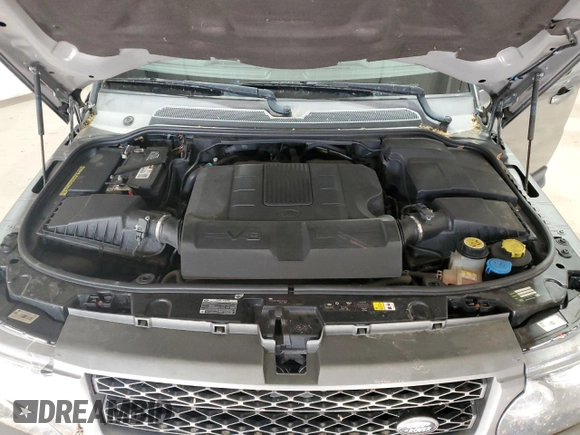 2011 Land Rover Range Rover Sport HSE Lux with VIN SALSK2D43BA270907, listed as a Copart auction lot 58852465 with 167,348 mi miles and Salvage title. Bid and sale history available at DreamBid. Image 12.