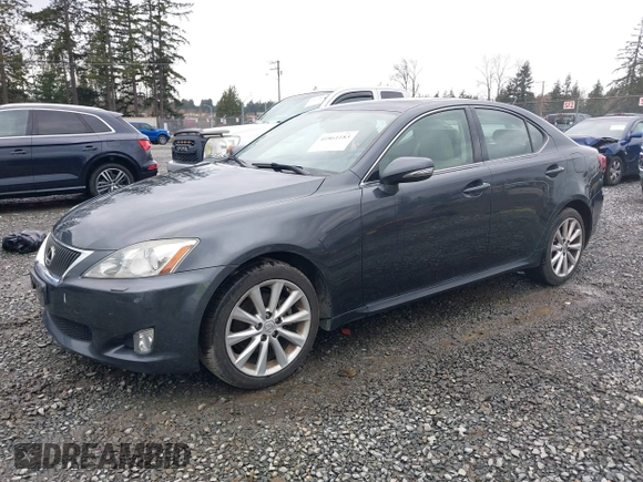 2010 Lexus IS 250 with VIN JTHCF5C25A5036971, listed as a IAAI auction lot 41861183 with 82,253 mi miles and . Bid and sale history available at carsss.com. Image 17.