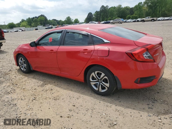2017 Honda Civic LX with VIN 2HGFC2F51HH557198, listed as a Copart auction lot 53792675 with 57,311 mi miles and Clean Title. Bid and sale history available at DreamBid. Image 2.