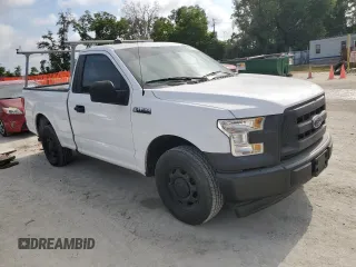 2017 Ford F-150 XL with VIN 1FTMF1C80HKE39125, listed as a Copart auction lot 56379345 with 136,264 mi miles and Clean title. Bid and sale history available at DreamBid. Image 4.