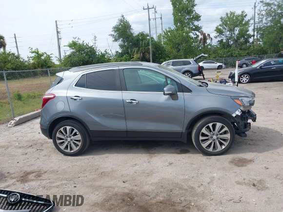 2019 Buick Encore Preferred with VIN KL4CJASB0KB858150, listed as a IAAI auction lot 42054631 with 43,624 mi miles. Bid and sale history available at carsss.com. Image 14.