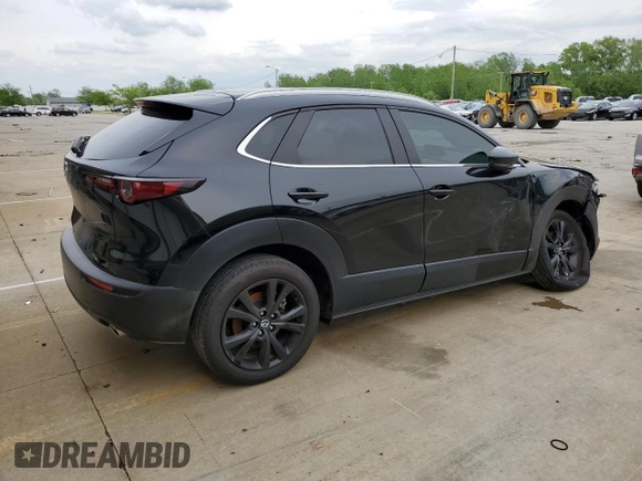 2024 Mazda CX-30 S Select Sport with VIN 3MVDMBBMXRM645541, listed as a Copart auction lot 55174835 with 18,364 mi miles and Salvage title. Bid and sale history available at DreamBid. Image 3.