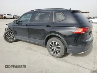 2021 Volkswagen Tiguan S with VIN 3VV0B7AX9MM072172, listed as a Copart auction lot 48933415 with 26,769 mi miles and Salvage Title. Bid and sale history available at DreamBid. Image 2.