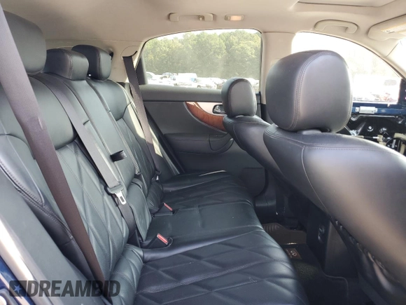 2015 Infiniti QX70 z VIN JN8CS1MU2FM380734, wystawiony jako Copart lot #76012944 z przebiegiem 173 813 mil mil oraz Szkoda całkowita • Salvage title. Historia ofert i sprzedaży dostępna na DreamBid. Obrazek 11.