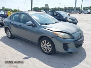 2012 Mazda 3 i Touring with VIN JM1BL1V70C1664809, listed as a IAAI auction lot 42213459 with 331,525 mi miles and . Bid and sale history available at DreamBid. Image 1.